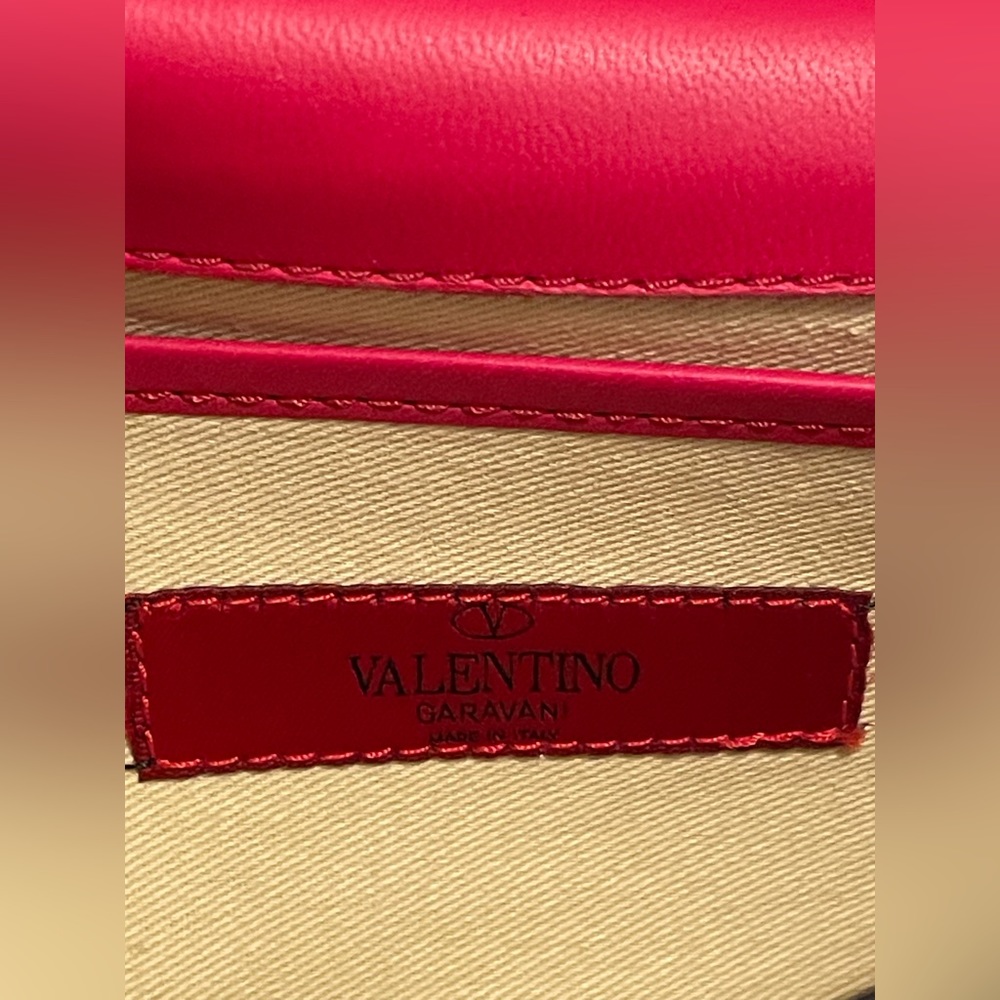 Valentino Garavani Va-Va-Voom RED Shoulder Bag / Clutch, NWT,100% AUTHENTIC! - Picture 11 of 14